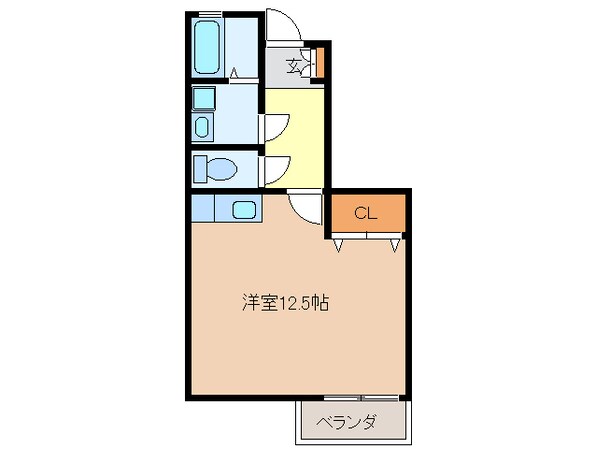 田丸駅 徒歩24分 1階の物件間取画像